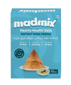 Hearty Health Oats Dosa Premix with Free Chutney- 270gm