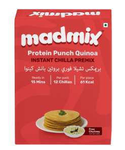 Protein Punch Quinoa Chilla Premix with Free Chutney - 270gm