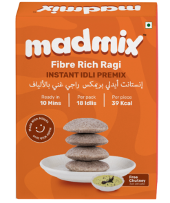 Fibre Rich Ragi Idli Premix with Free Chutney - 270gm