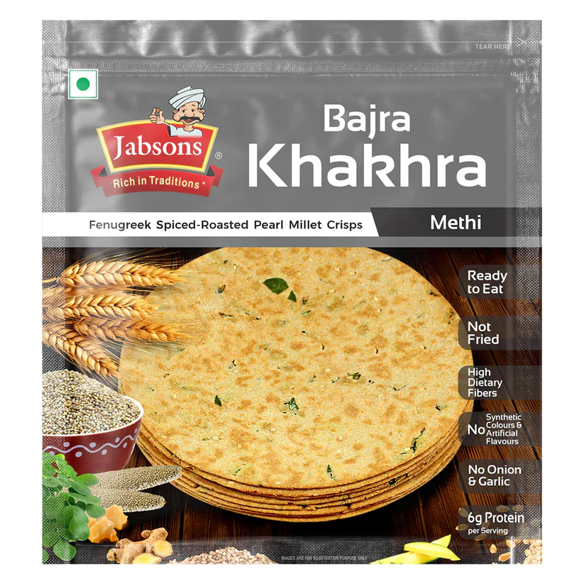 bajra methi khakhra bajra methi khakhra