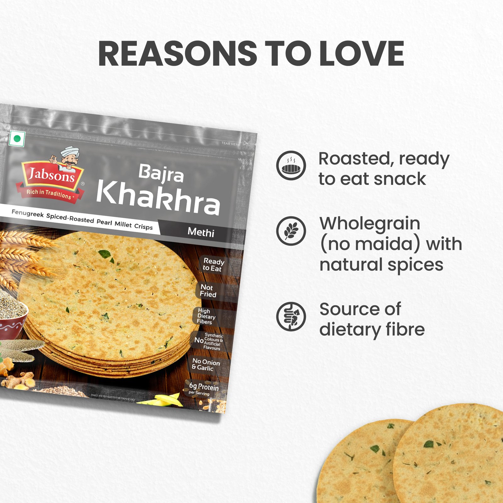 bajra methi khakhra bajra methi khakhra