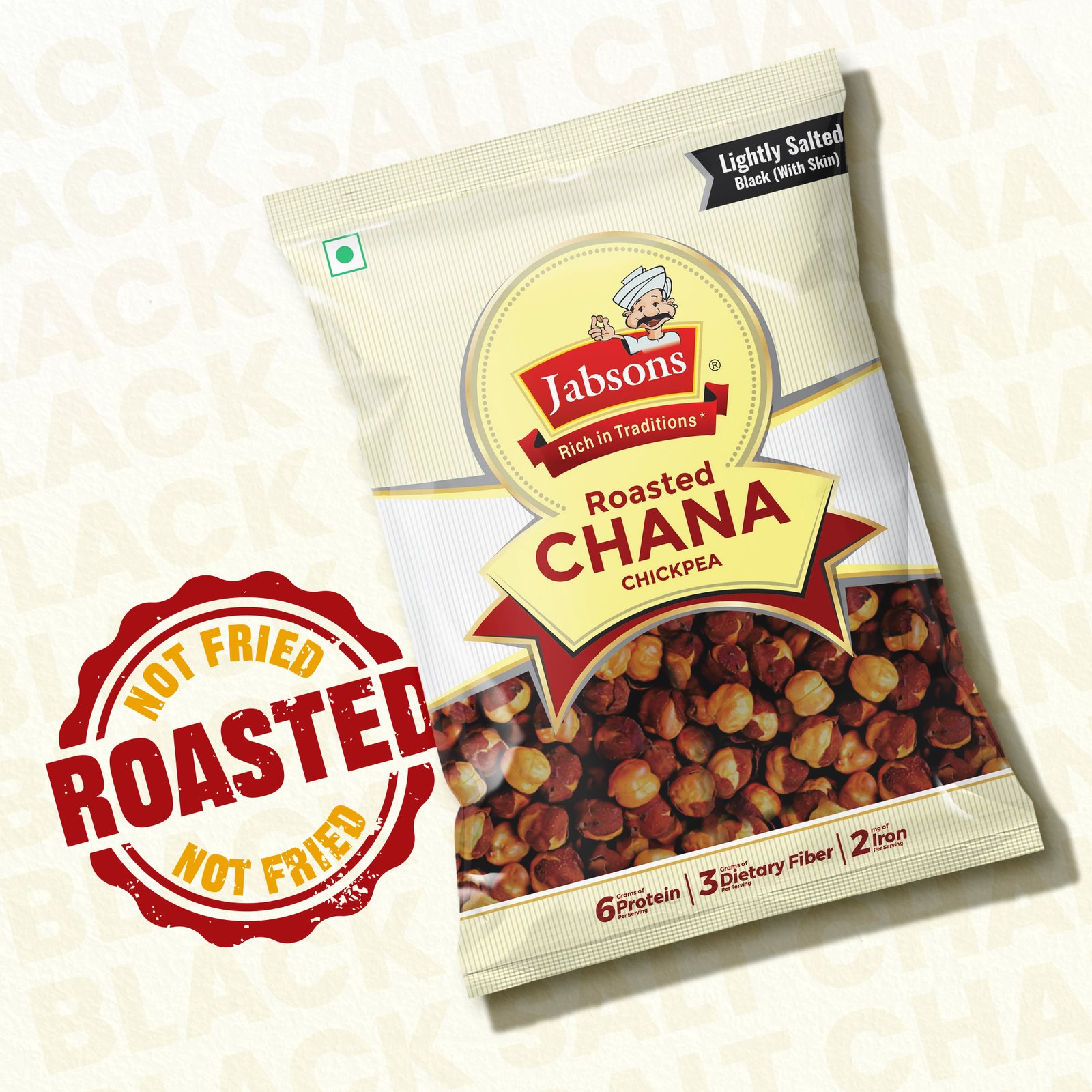 black salted roasted chana black salted roasted chana