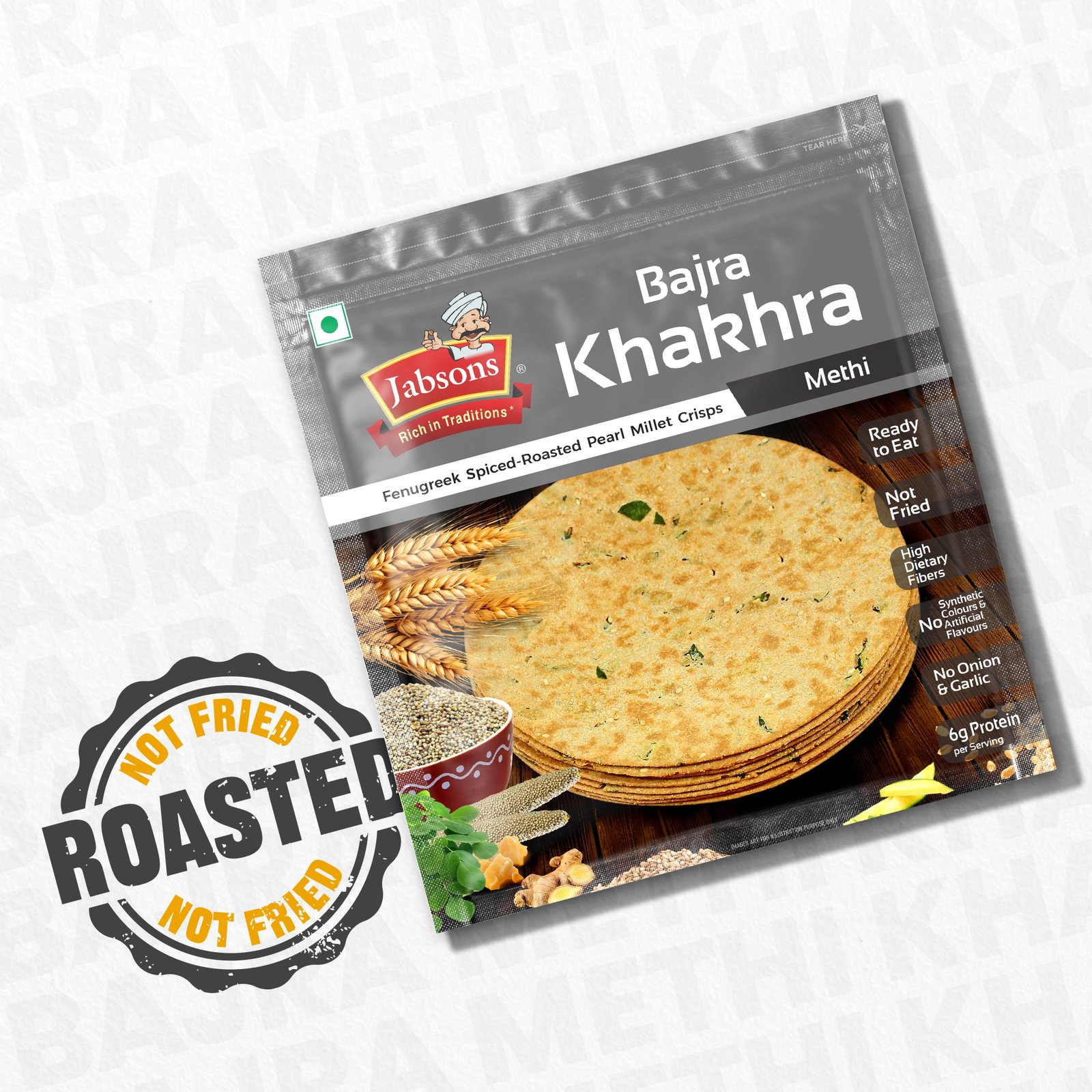 bajra methi khakhra bajra methi khakhra