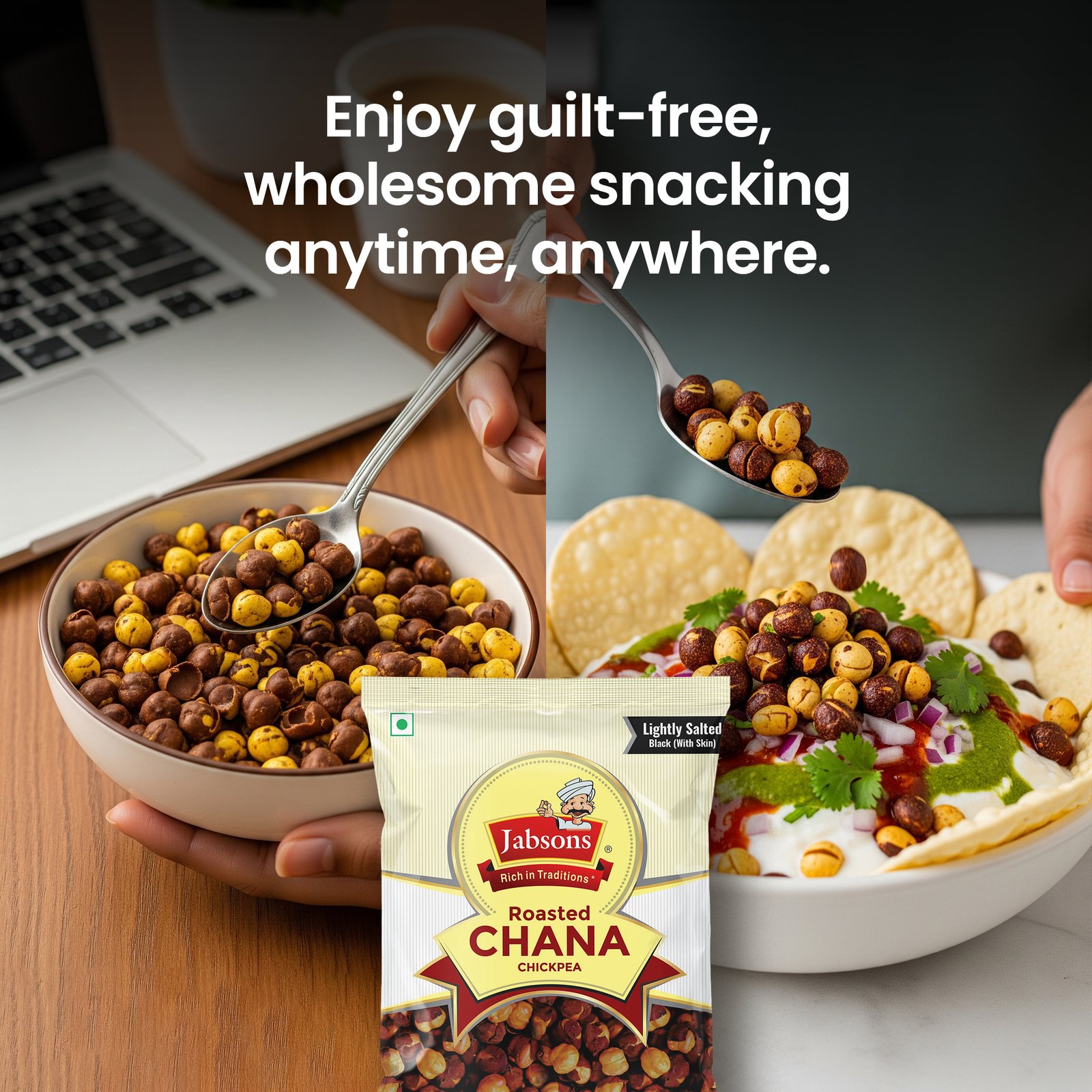 black salted roasted chana black salted roasted chana