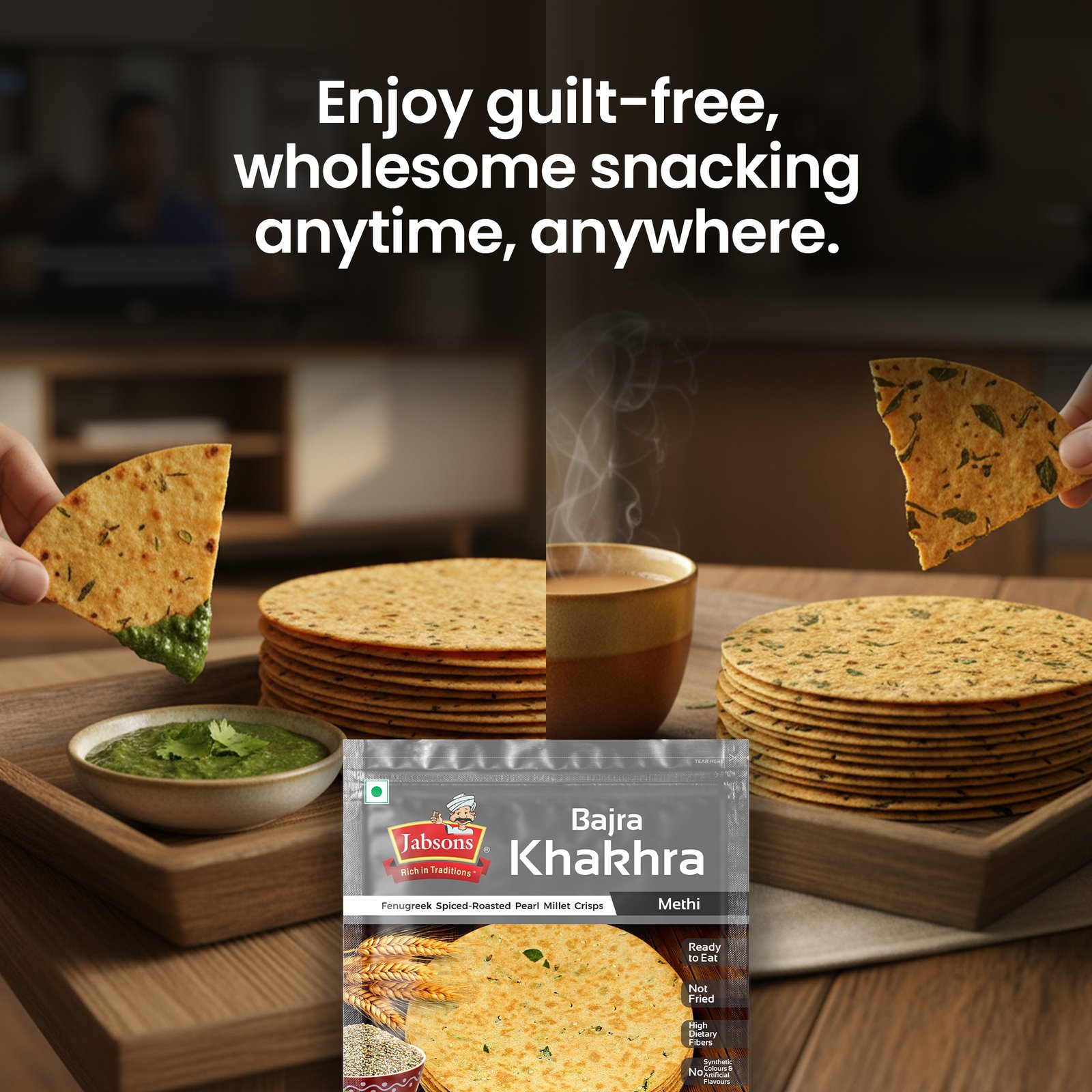 bajra methi khakhra bajra methi khakhra